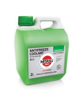 MJ-612-2 MITASU GREEN COOLANT CONC.  -- 2 литр   Высококачественный зеленый  антифриз концентрат из Японии  Премиум класса