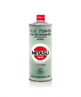 MJ-411-1 MITASU GEAR OIL  GL-5  75W-90  LSD   -- 1 литр   Высококачественное синтетическое Японское масло  Премиум классаMITASU GEAR OIL  GL-5  75W-90  LSD   -- 1 литр   Высококачественное синтетическое Японское масло  Премиум класса