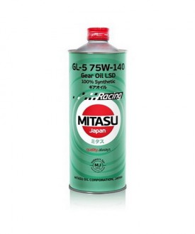 MJ-414-1 MITASU SPORT GEAR OIL GL-5 75W-140  LSD  -- 1 литр   Высококачественное синтетическое Японское масло  Премиум класса