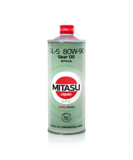 MJ-431-1 MITASU GEAR OIL  GL-5  80W-90  -- 1 литр   Высококачественное Японское масло  Премиум класса