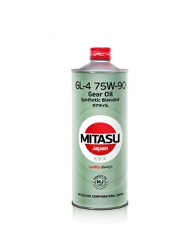 MJ-443-1 MITASU GEAR OIL  GL-4  75W-90  -- 1 литр   Высококачественное Японское масло  Премиум класса