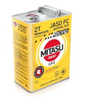 MJ-922-4 MITASU RACING 2T MOTORCYCLE JASO FC  -- 4 литр   Высококачественное Японское масло   Премиум класса для двухтактных двигателей