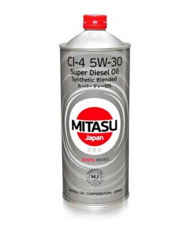 MJ-220-1 MITASU SUPER DIESEL CI-4 5W-30   -- 1 литр   Высококачественное Японское масло   Премиум класса для дизельных двигателей