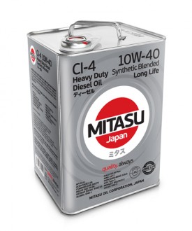 MJ-223-6 MITASU HEAVY DUTY LL DIESEL OIL  CI-4  10W-40  -- 4 литр   Высококачественное Японское масло  Премиум класса  для дизельных двигателей