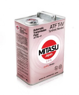 MJ-324-4 MITASU ATF T-IV   (for TOYOTA)   RED  -- 4 литр   Высококачественное Японское масло   Премиум класса для АКПП Тойота