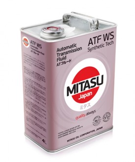 MJ-331-4 MITASU  ATF WS    RED  -- 4 литр   Высококачественное Японское масло   Премиум класса для АКПП