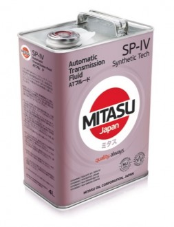 MJ-332-4 MITASU  ATF SP-IV  RED  -- 4 литр   Высококачественное Японское масло   Премиум класса для АКПП