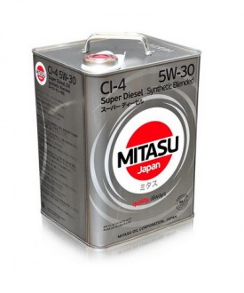 MJ-220-6 MITASU SUPER DIESEL CI-4 5W-30  -- 6 литр   Высококачественное Японское масло   Премиум класса для дизельных двигателей