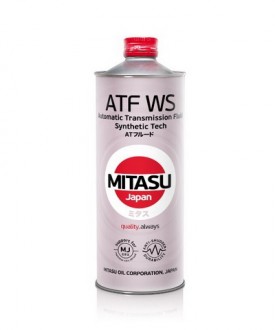MJ-331-1 MITASU  ATF WS    RED  -- 1 литр   Высококачественное Японское масло   Премиум класса для АКПП