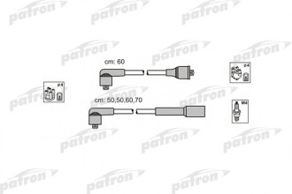 Комплект проводов зажигания  ABU18 VW: GOLF 1.0/1.3 85-/VENTO 1.6