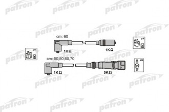 Комплект проводов зажигания  ABM18P VW: GOLF 1.0/1.3 85-/VENTO 1.6