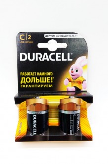 Батарейки C LR14 DURACELL (2 шт.) арт. 147988