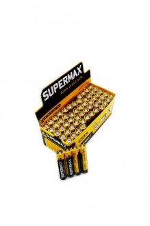 Батарейки АAА SUPERMAX R03 (60шт.) арт. 148073