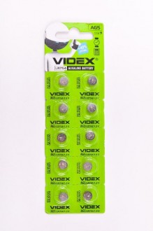 Батарейки VIDEX AG5 (10 шт.) арт. 148087