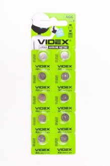 Батарейки VIDEX AG6 (10 шт.) арт. 148088