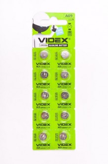 Батарейки VIDEX AG9 (10 шт.) арт. 148091
