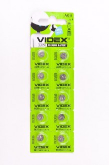 Батарейки VIDEX AG11 (10 шт.) арт. 148092