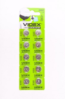 Батарейки VIDEX AG12 (10 шт.) арт. 148093