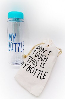 Бутылка "MY BOTTLE" Голубая арт. 148914