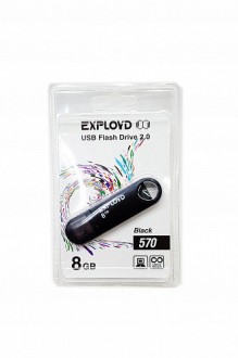 570 Exployd USB накопитель / USB Flash Drive 2.0 (черный) 8GB арт. 149555
