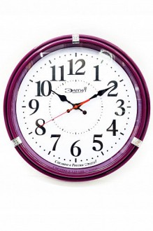 Часы настенные ЭЛЕГИЯ (фиолетовый) арт. 149764