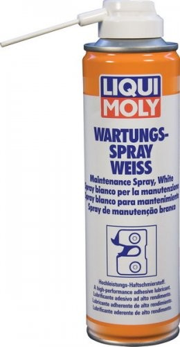 Грязеотталкивающая белая смазка LIQUI-MOLY Wartungs-Spray weiss 0,25 л. 3953 (3953)