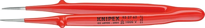 Пинцет диэлектрический KNIPEX 922762 1000V, для прецизионных работ (KN-922762)