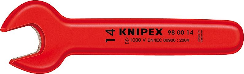 Ключ рожковый диэлектрический KNIPEX 980017 1000 V, 17 мм (KN-980017)