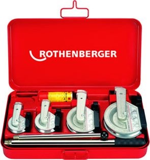 Набор трубогибов рычажных ROTHENBERGER ROBEND H+W PLUS 24501 комплект в мет. ящике 10 - 12 - 14 - 16 мм (24501)