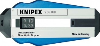 Инструмент для удаления изоляции KNIPEX 1285100 100 мм, с оптоволоконных кабелей (KN-1285100SB)