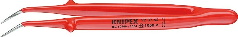 Пинцет диэлектрический KNIPEX 923764 1000V, для прецизионных работ (KN-923764)