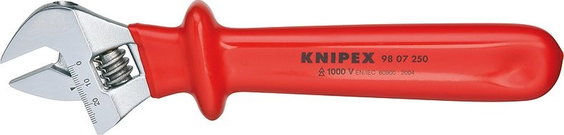 Ключ разводной диэлектрический KNIPEX 9807250 1000 V (KN-9807250)