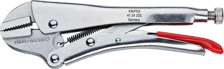 Клещи зажимные KNIPEX 225 мм 4124225 (KN-4124225)