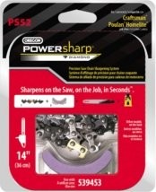 Цепь PS52E + камень Powersharp 3/8" - 1,3 мм OREGON устанавливать с комплектом 542310 (PS52E)