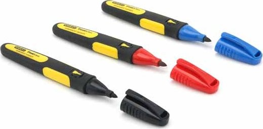 Набор маркеров STANLEY "FatMax®" 0-47-322 (красный, синий, черный, 3 шт.) (0-47-322)