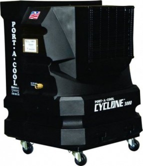 Промышленный испарительный охладитель PORT-A-COOL Cyclone 2000 (черный) PACCYC02-22050 (PACCYC02-22050)