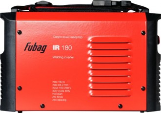 Сварочный инвертор FUBAG IR 180 (38472)