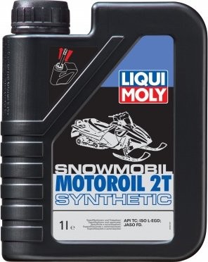 Масло для 2-тактных снегоходов LIQUI-MOLY Snowmobil Motoroil 2T Synthetic 1 л 2382 синтетика (2382)