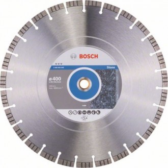 Алмазный диск универсальный BOSCH 400х25.4 мм Best for Stone (2608602649)
