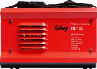 Сварочный инвертор FUBAG IQ160 (38090)
