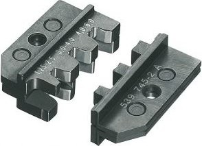 Плашка опрессовочная KNIPEX для открытых неизолированных и флажковых штекеров 974915 (KN-974915)