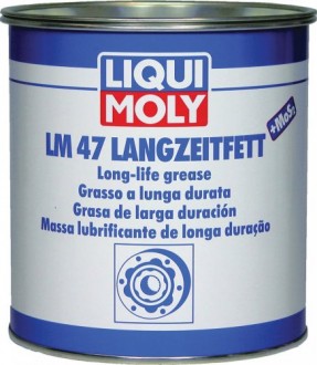 Смазка ШРУС с дисульфидом молибдена LIQUI-MOLY LM 47 Langzeitfett + MoS2 1 л. 3530 (3530)