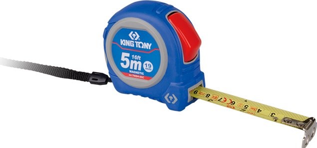 Рулетка KING TONY 3.0 м с магнитным крюком (79094-03M)