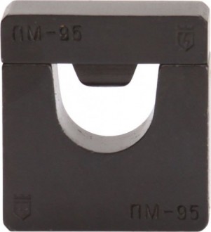 Набор матриц КВТ для опрессовки медных листовых наконечников ПМ НМ-300-ПМ (61035)