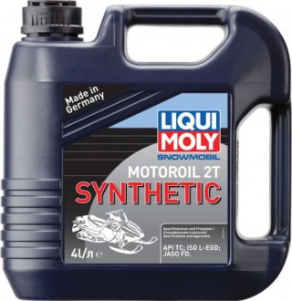 Масло для 2-тактных снегоходов LIQUI-MOLY Snowmobil Motoroil 2T Synthetic 4 л 2246 синтетика (2246)