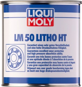 Высокотемпературная смазка для ступиц подшипников LIQUI-MOLY LM 50 Litho HT 1 л. 3407 (3407)