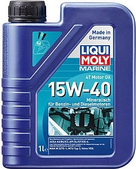 Масло моторное LIQUI-MOLY SAE 15W40 Marine 4T Motor Oil 1 л 25015 (25015)