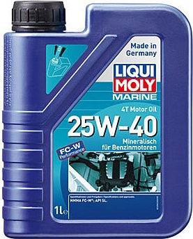 Масло моторное LIQUI-MOLY SAE 25W40 Marine 4T Motor Oil 1 л 25026 (25026)