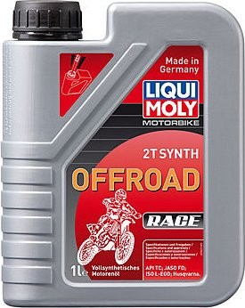 Масло для 2-тактных мотоциклов LIQUI-MOLY Motorbike 2T Synth Offroad Race 1 л 3063 синтетика (3063)