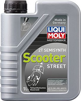 Масло для 2-тактных скутеров LIQUI-MOLY Motorbike 2T Semisynth Scooter 1 л 3983 полусинтетика (3983)